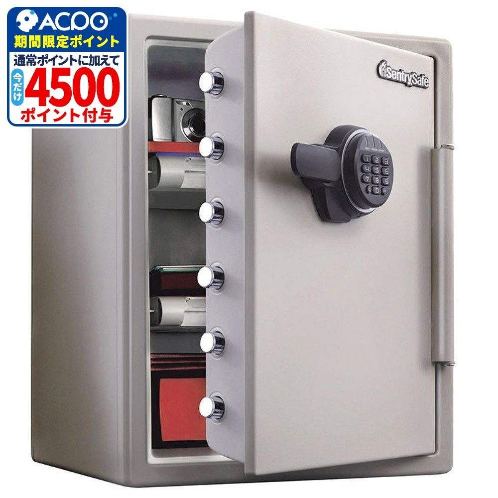 【開梱・設置費込】セントリー耐火金庫  JF205EV テンキー式 1時間耐火 56.6L【メーカー直送・代引不可】, ダブグレー, 56.6L