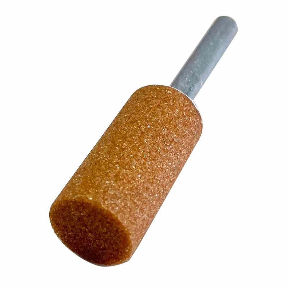 サンフレックス 軸付砥石 金属用 WA材 6&phi;軸 #60 3515PX, ブラウン, #60