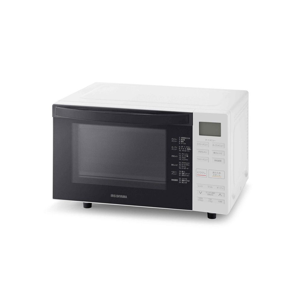アイリスオーヤマ オーブンレンジ18L MO-F1810-W ホワイト, ホワイト, 幅485mm&times;奥行376mm&times;高さ302mm