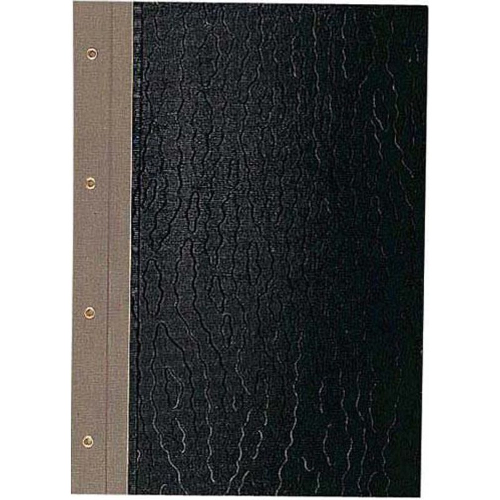 コクヨ　綴込表紙Ａ　4穴　A4縦　1枚, 黒, A4縦