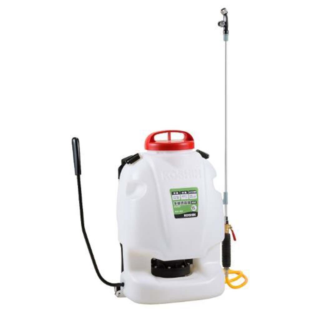 工進　背負い式手動噴霧器　RW-15DX, 白, 15L