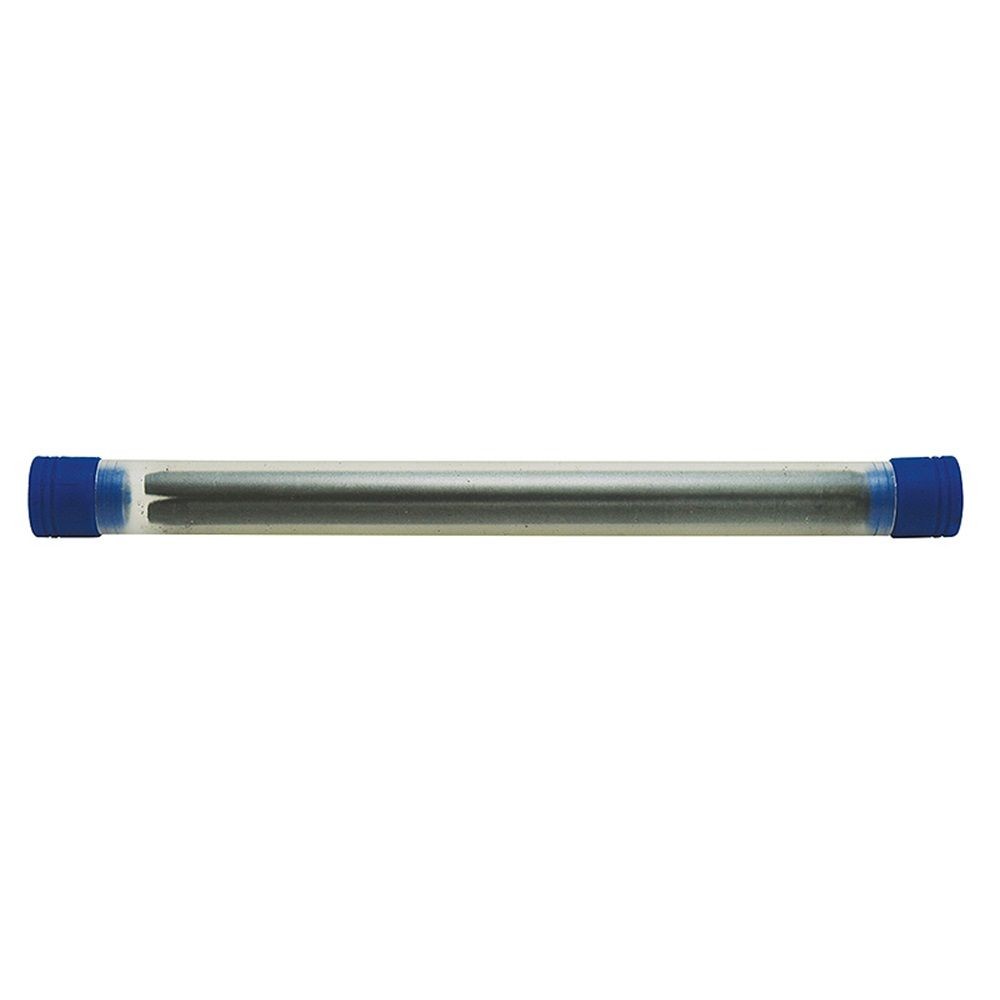 消耗品 替芯 工事用 ノック式クレヨン 4.0mm 黒 4本入, 黒, 4.0mm 4本入