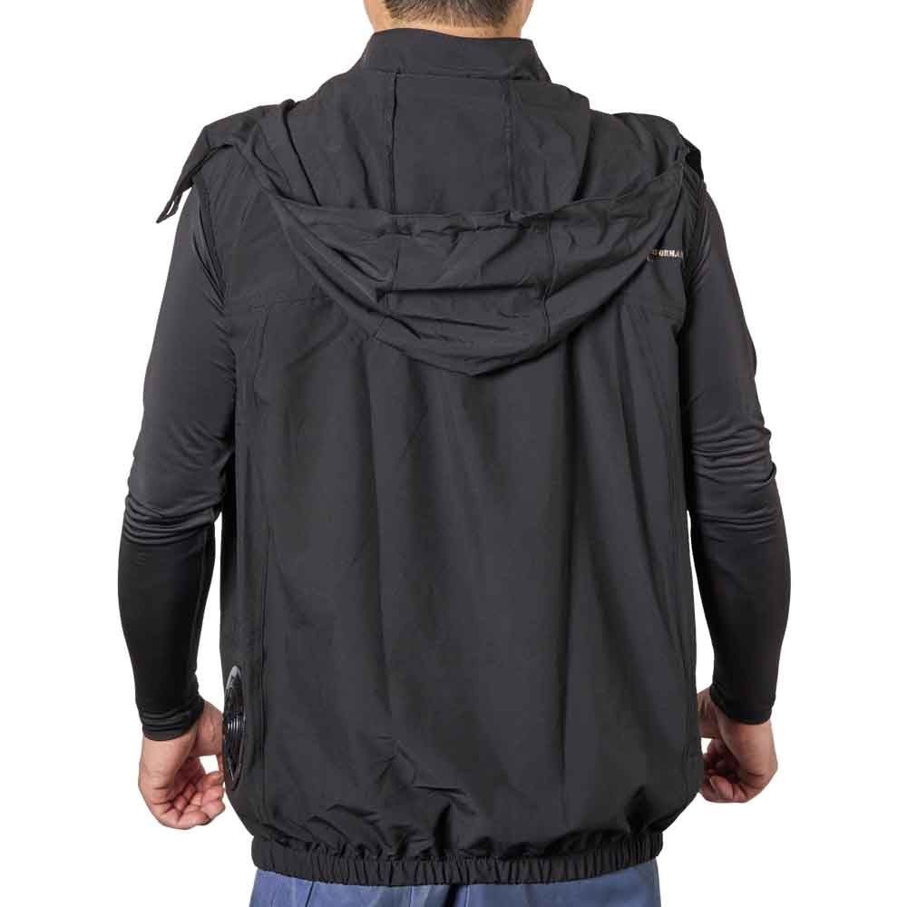 【2026年モデル】ウイザ　WIZ'A　アイストライアングル　フルセット　ベスト　ブラック, ブラック, Mサイズ