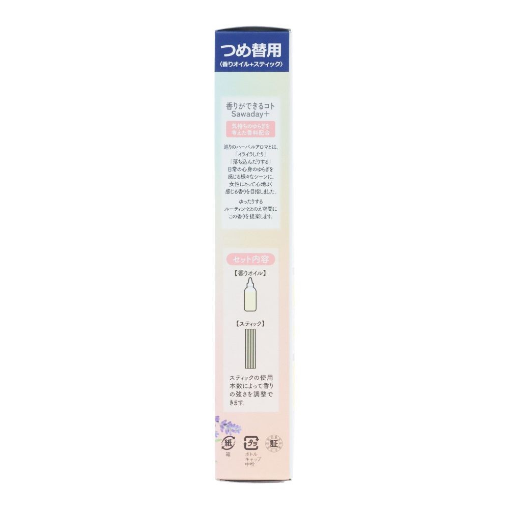 Sawaday＋Woman&rsquo;ｓAroma　巡りのハーバルアロマ　詰替, 巡りのハーバルアロマ, 70ml