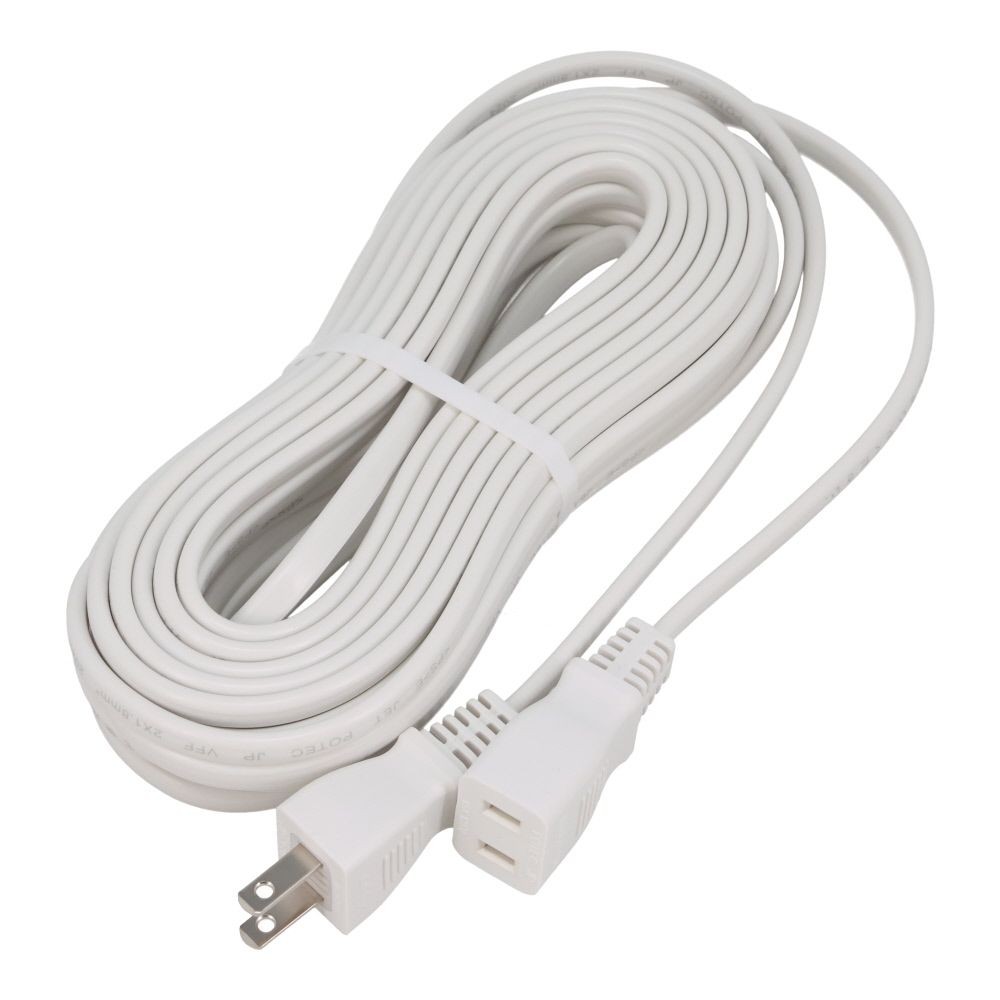 WIZ’A ウィザ 断線に強い家庭用延長コード 1個口, WH（2m）, 2.0m