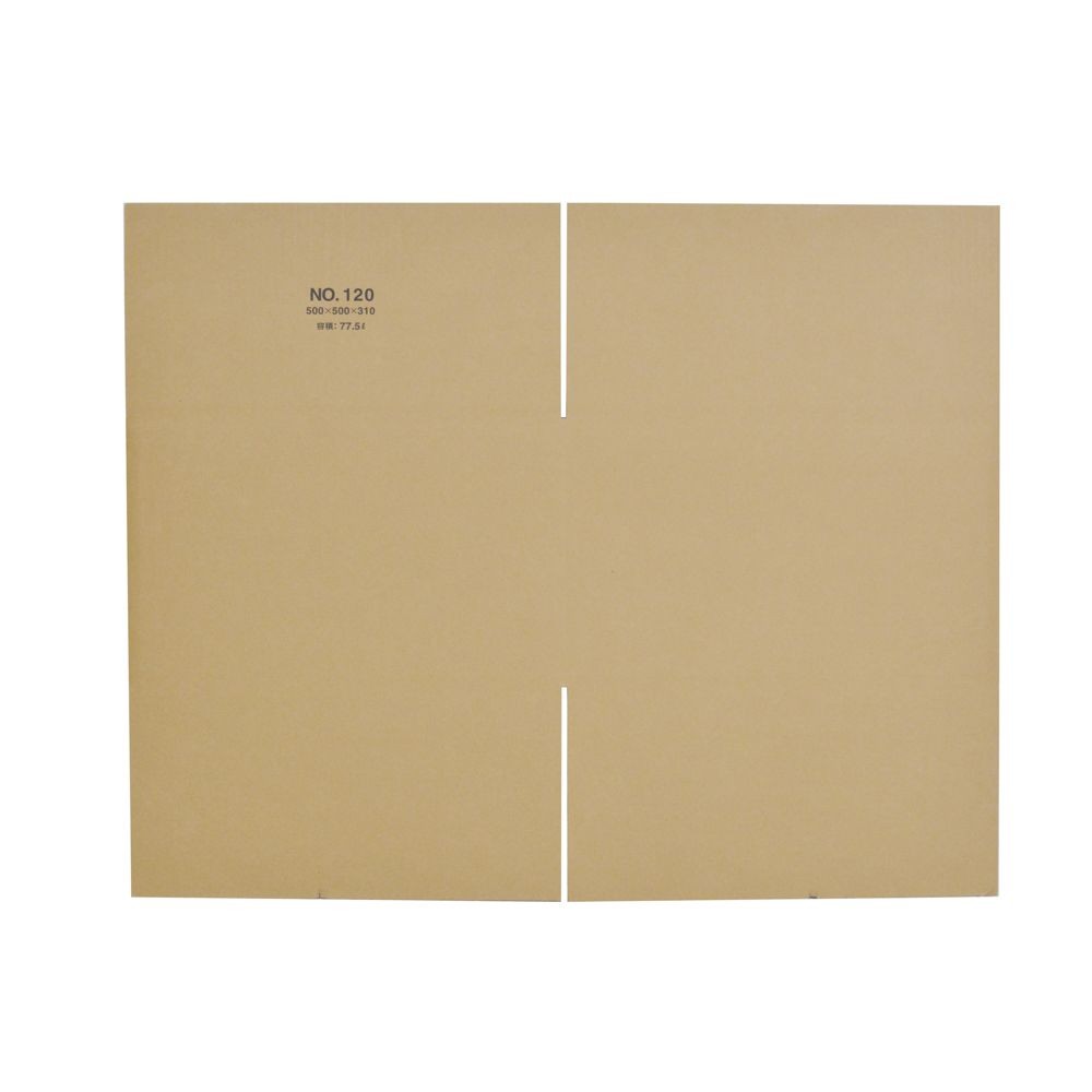 １２０　ダンボール　５００&times;５００&times;３１０（宅配便１４０サイズ）, -, 140