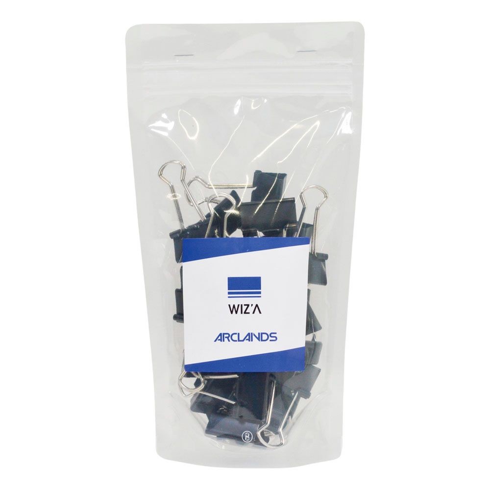 ウイザ WIZ'Aダブルクリップ, 黒(豆), 豆