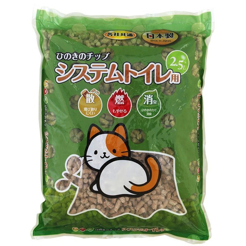 システムトイレ用ひのきのチップ, システムトイレ用（5）, 5.0L