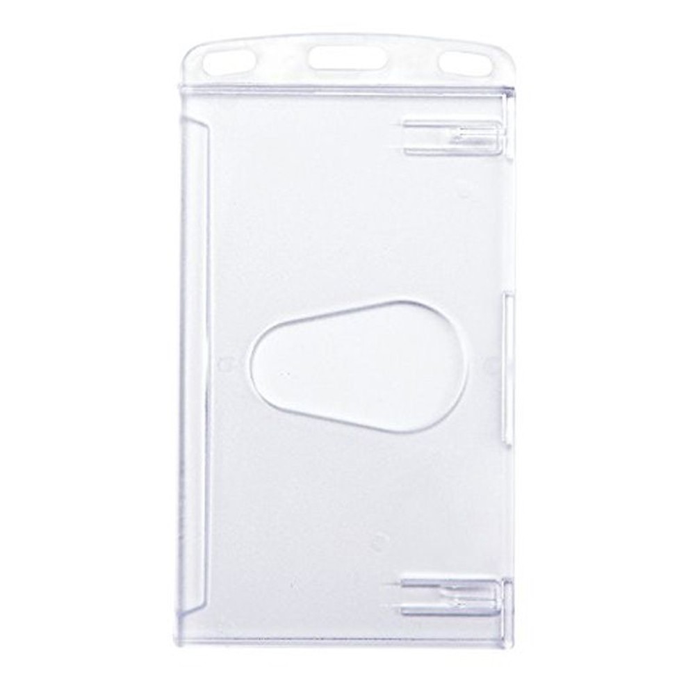 オープン　名札用ケース　ＩＤカード　縦　ハード　ＮＢー351, ハードタイプ, タテ型