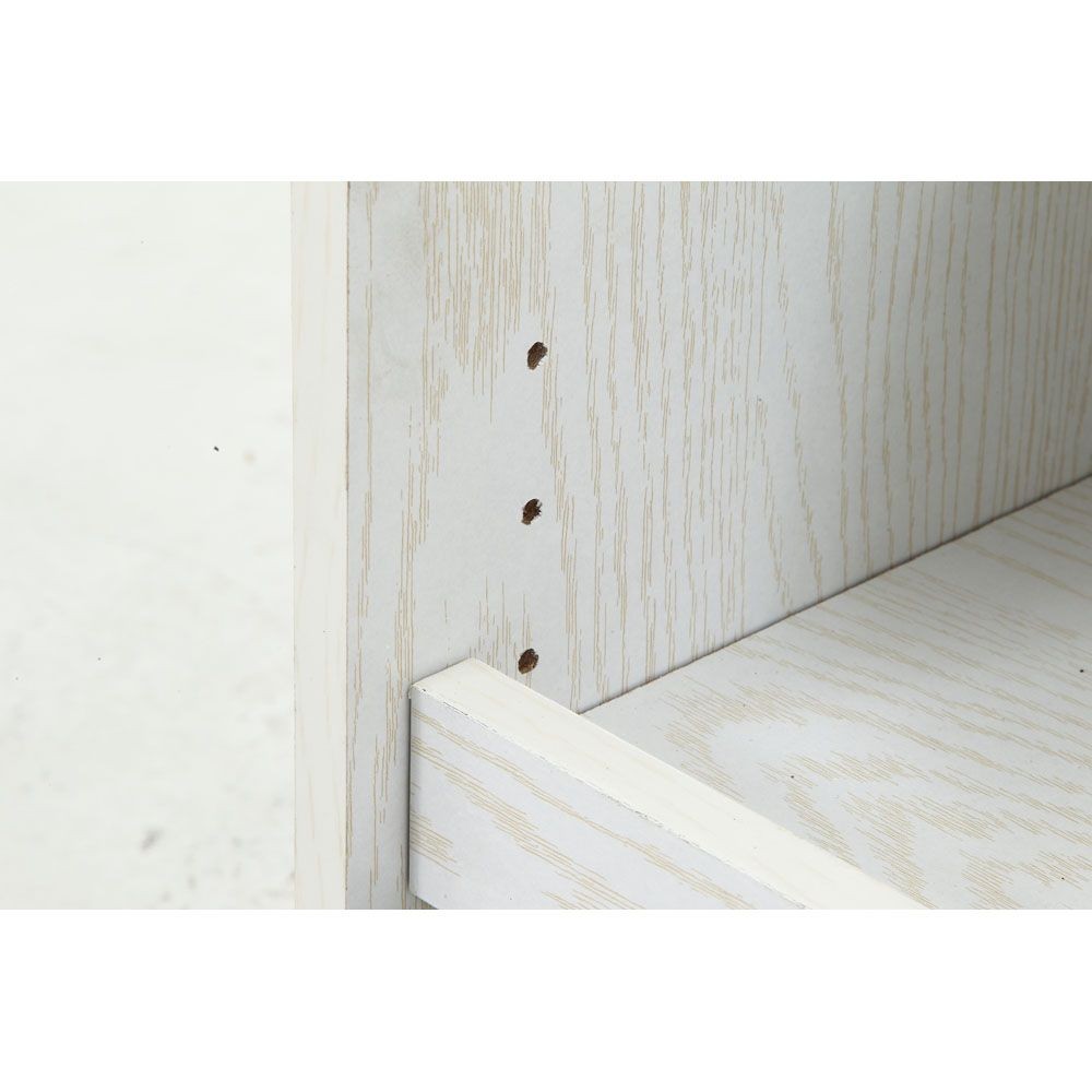 不二貿易 キッズブックラック　オークＷＨ【メーカー直送・代引不可】, ホワイト, 幅865mm×奥行298mm×高さ600mm