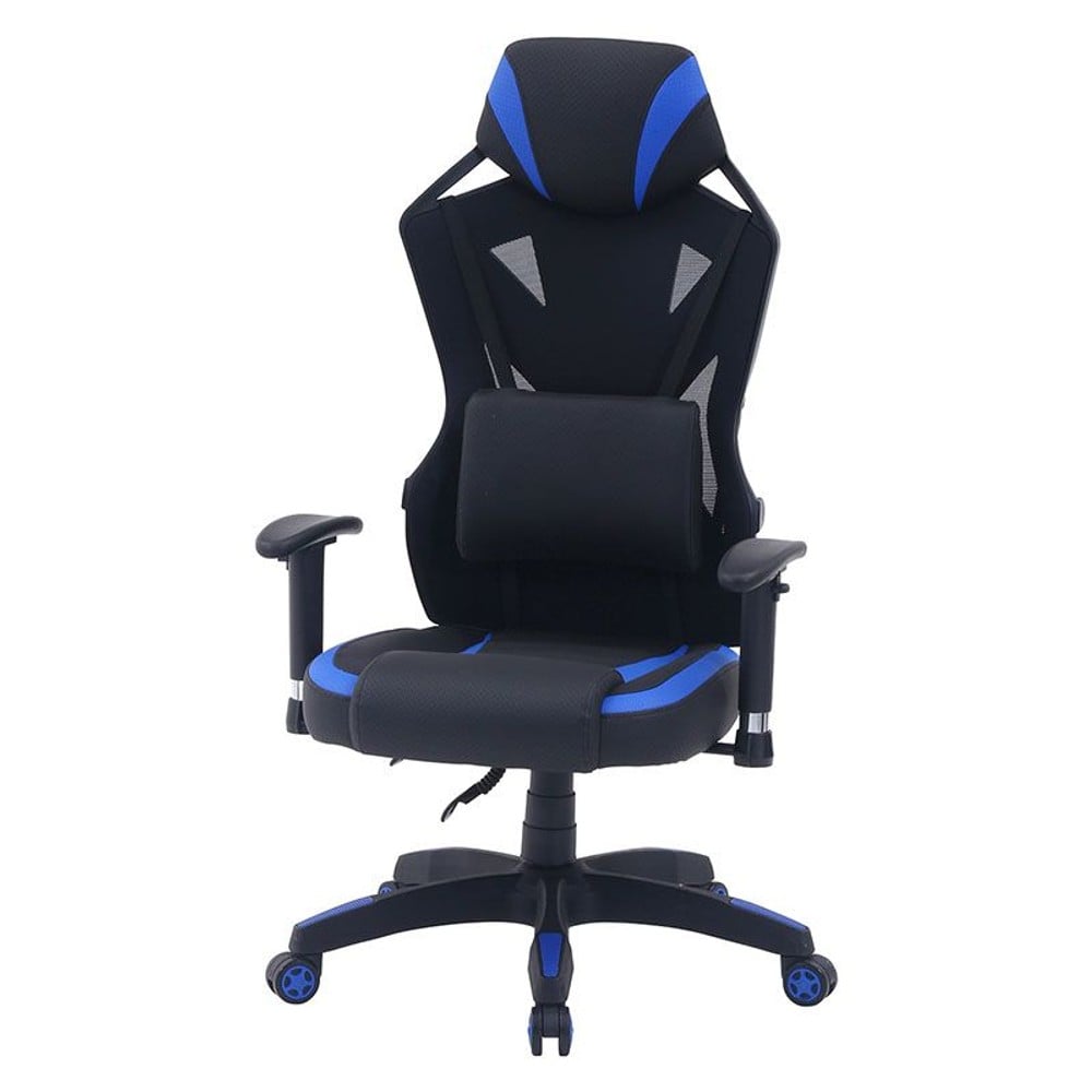 【ネット限定価格】メッシュゲーミングチェア レイズ【メーカー直送・代引不可】, ブルー, メッシュチェア