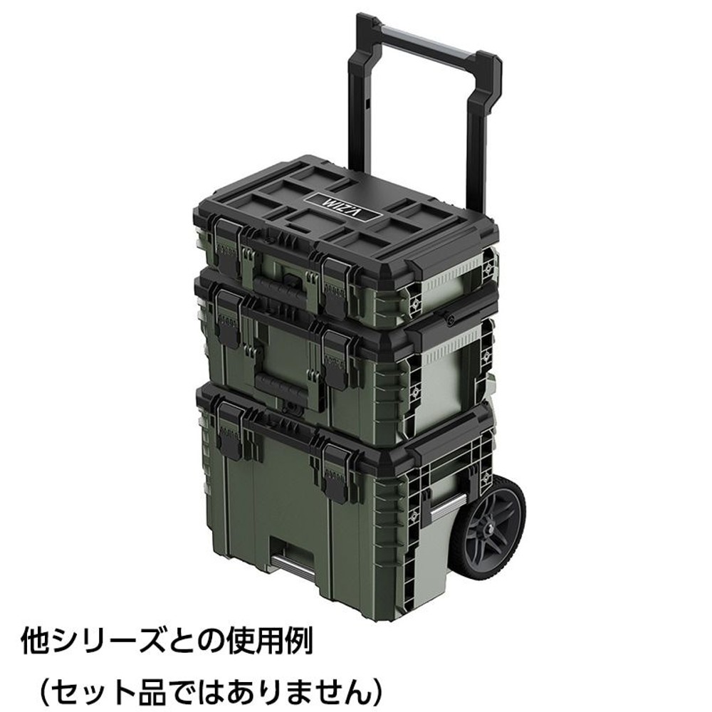 ウイザ WIZ'A　ツールボックス下段　ＭＭＢー03, 黒・オリーブ, 下段