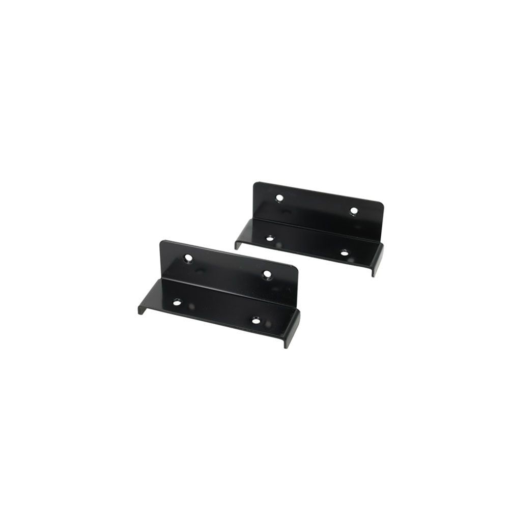 ＷＡＫＩ　ウォリスト　棚受金具　１枚用　黒　８９ｍｍ　２個入り, ブラック, 2個入り