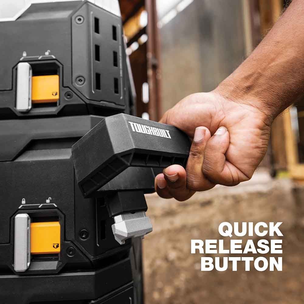 TOUGHBUILT（タフビルト）STACK TECH(スタックテック) 　ロングツールホルダー, ブラック, TB-B1-A-54