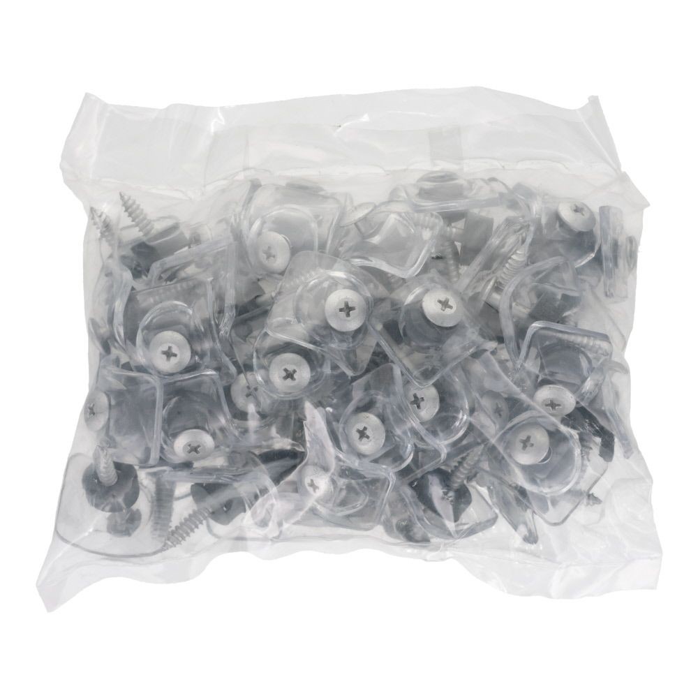 波板取付ビス　木下地５ｘ３５ミリ　５０個, クリア, 50個