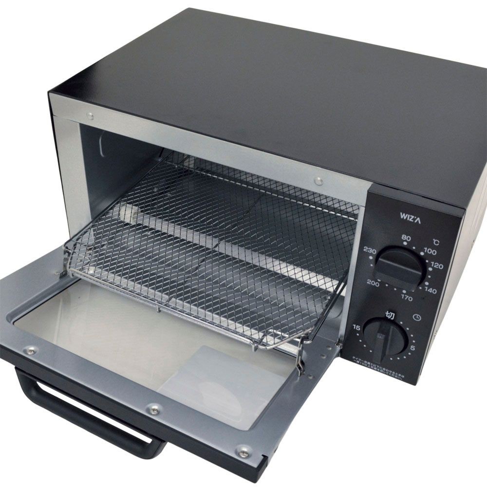 ウイザ WIZ'A　オーブントースター　ＡＲＣＴ１２０ＹーＫ, ブラック, 1200W