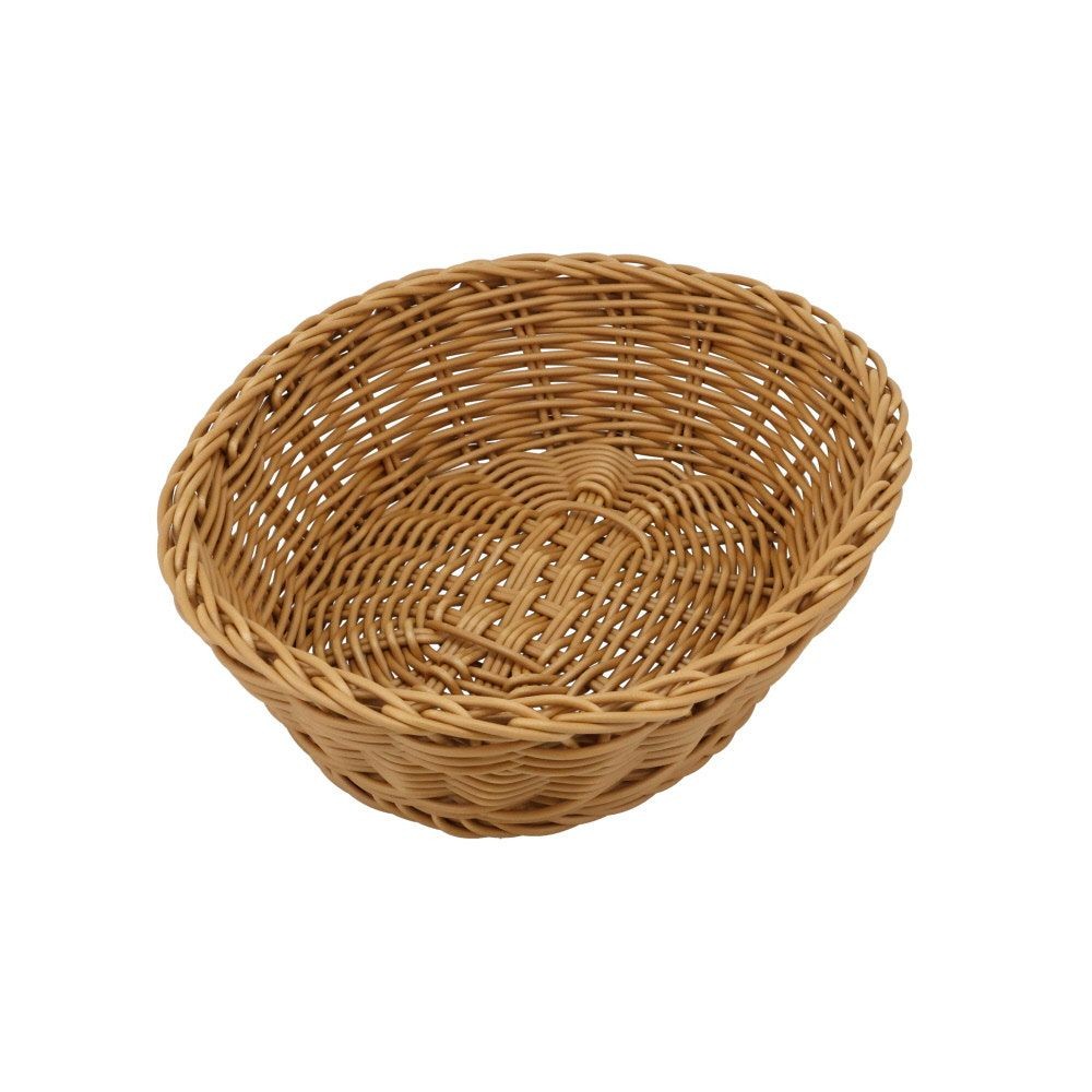 水洗いできるバスケット　オーバル　Ｌ, ホワイト, Lサイズ