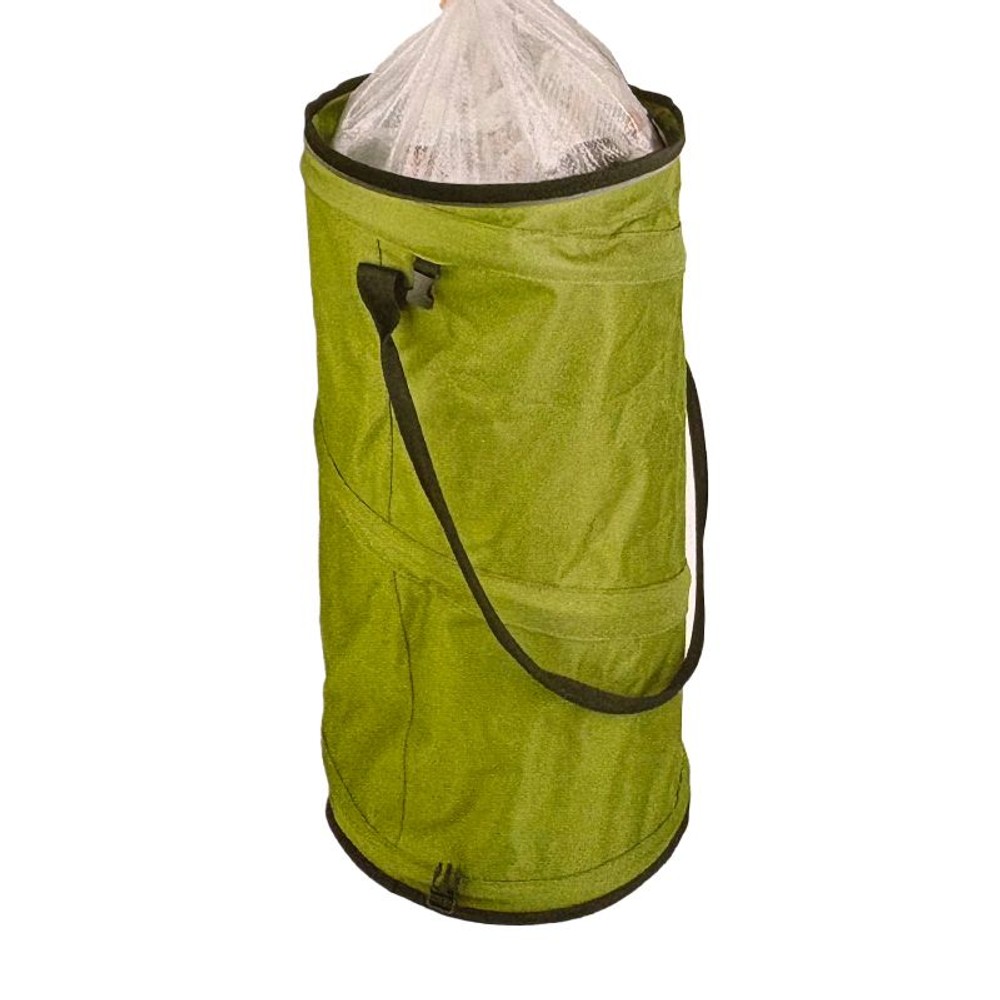 WIZ'A ウイザ ポップアップバッグ　がら袋用, 軍　みどり, 直径約35cmX高さ約65cm