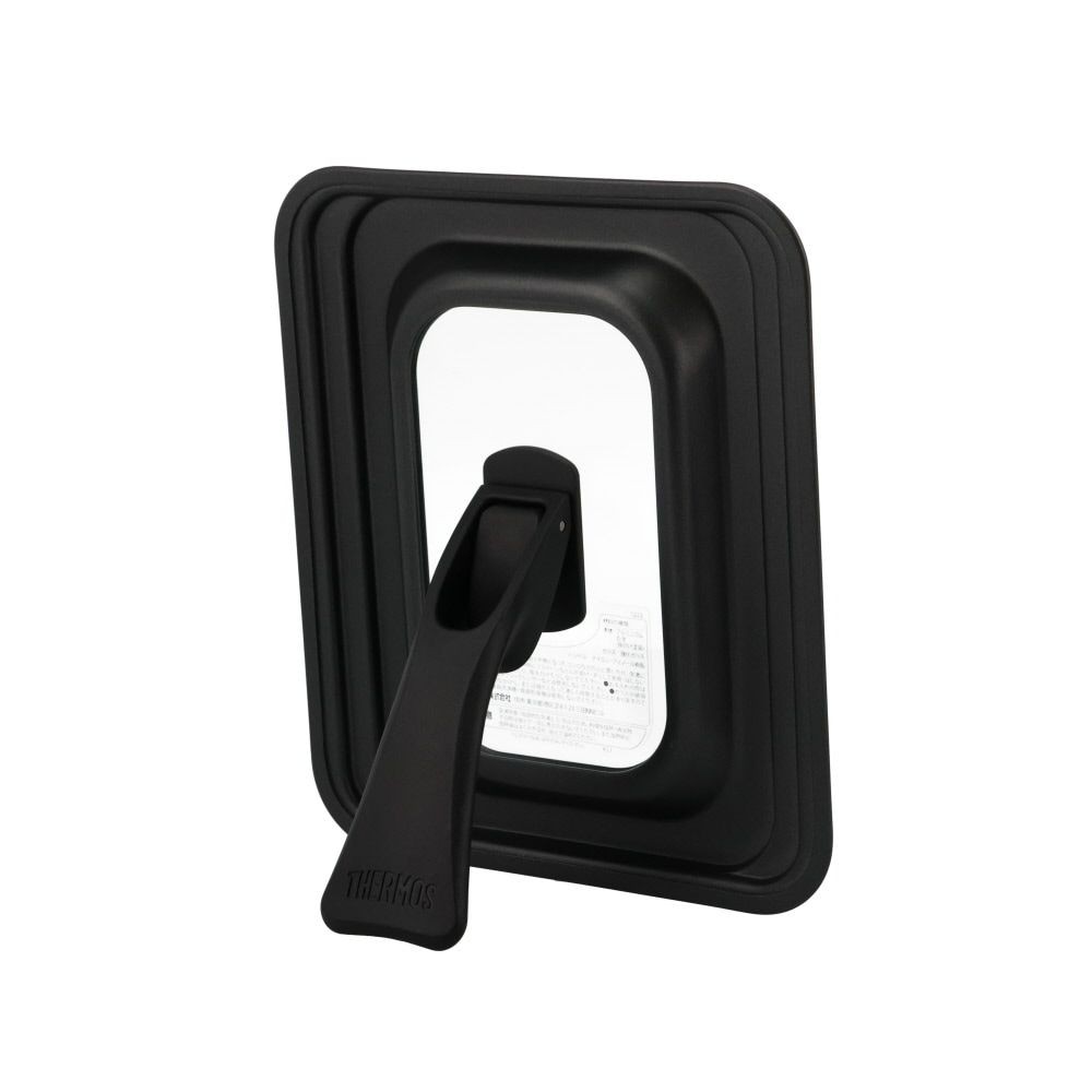 サーモス　卵焼き専用フタ　KLI-001    BK, ブラック, -