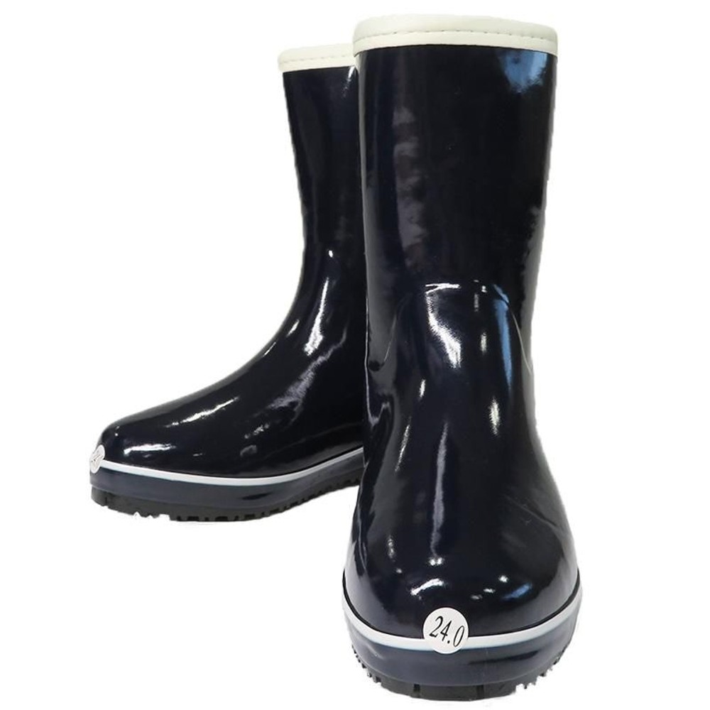 裏地に吸湿速乾生地をつかった婦人カラーブーツ ブラック, BK（22.5cm）, ２２．５ｃｍ