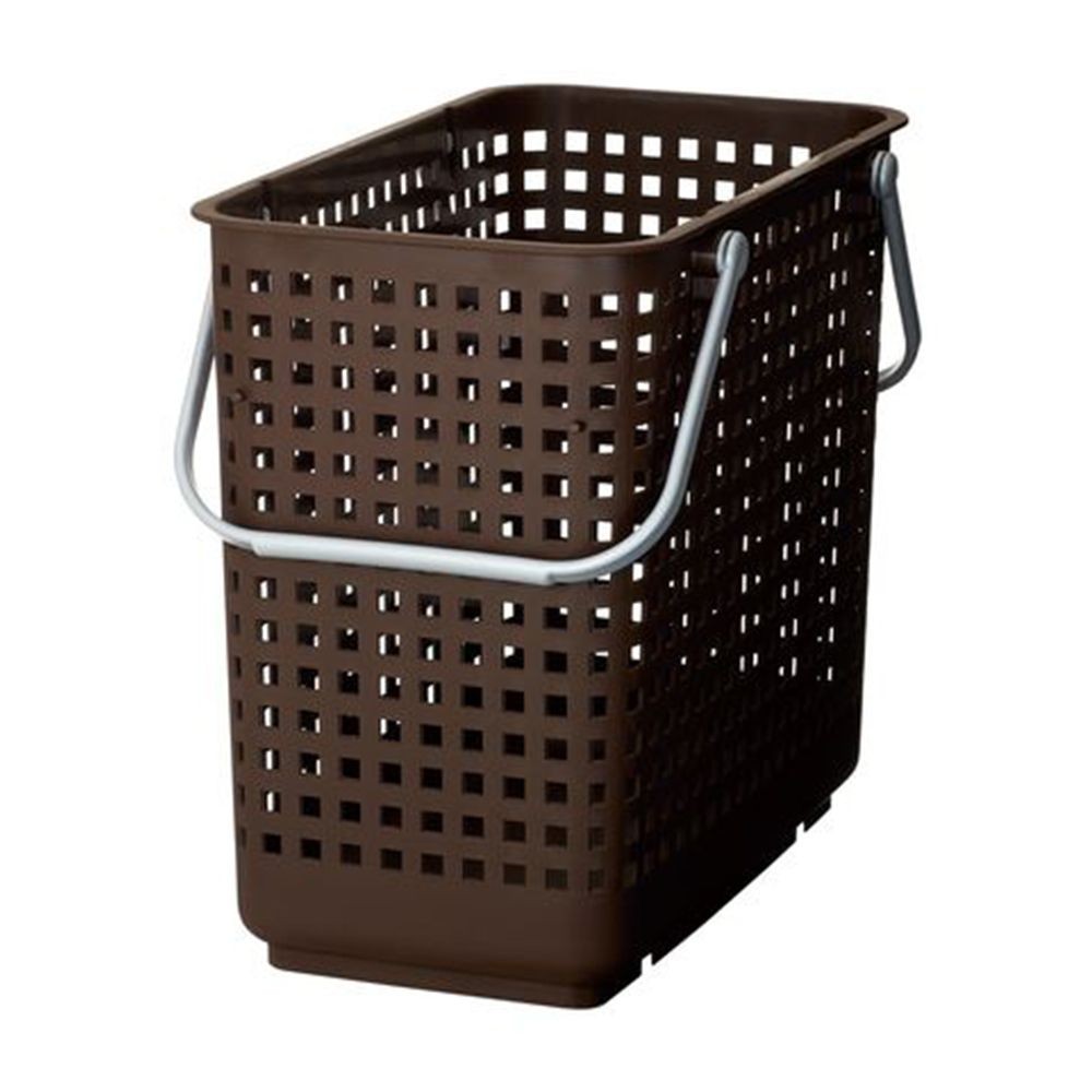 吉川国　スタッキングランドリーバスケット, ホワイト（L）, Lサイズ