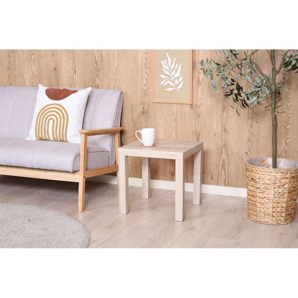 不二貿易 キューブテーブル　４０&times;４０　ナチュラル【メーカー直送・代引不可】, ナチュラル, 幅400mm&times;奥行400mm&times;高さ400mm