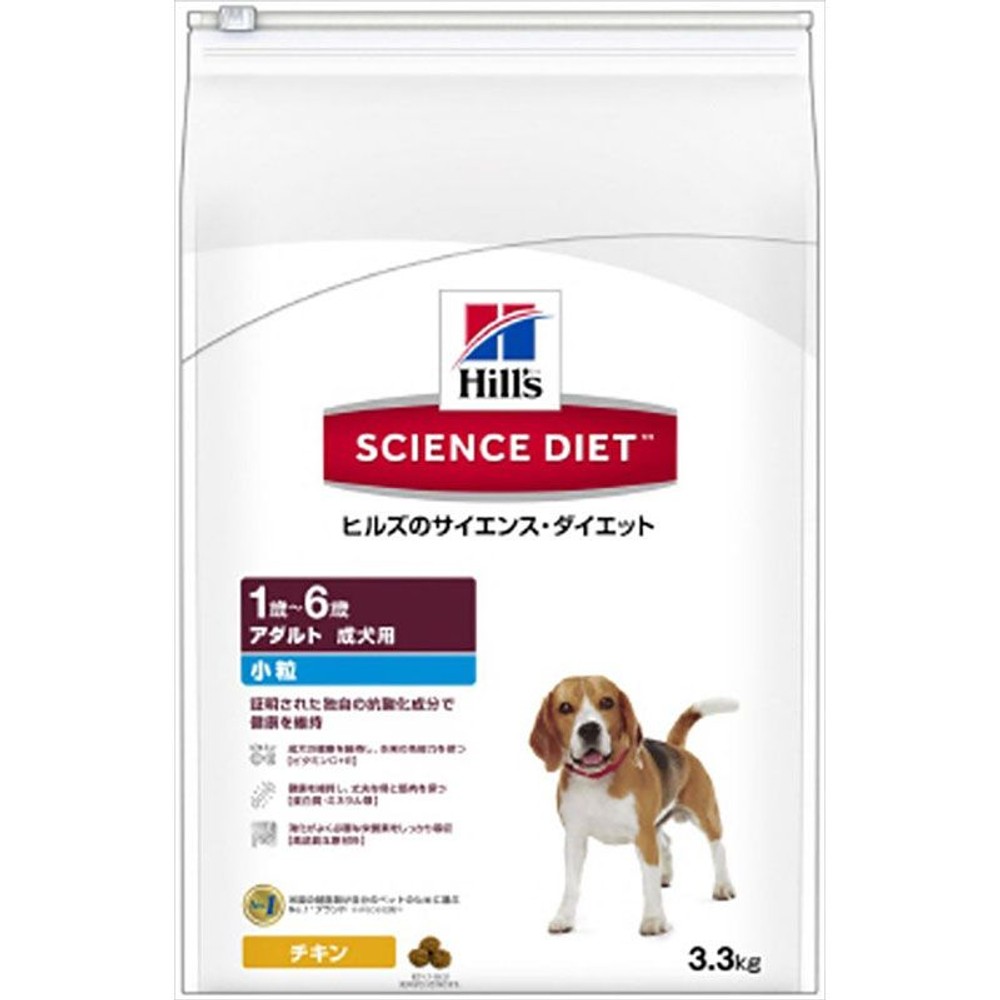 サイエンスダイエット　アダルト　小粒　3．3ｋｇ, その他カラー１, その他サイズ１