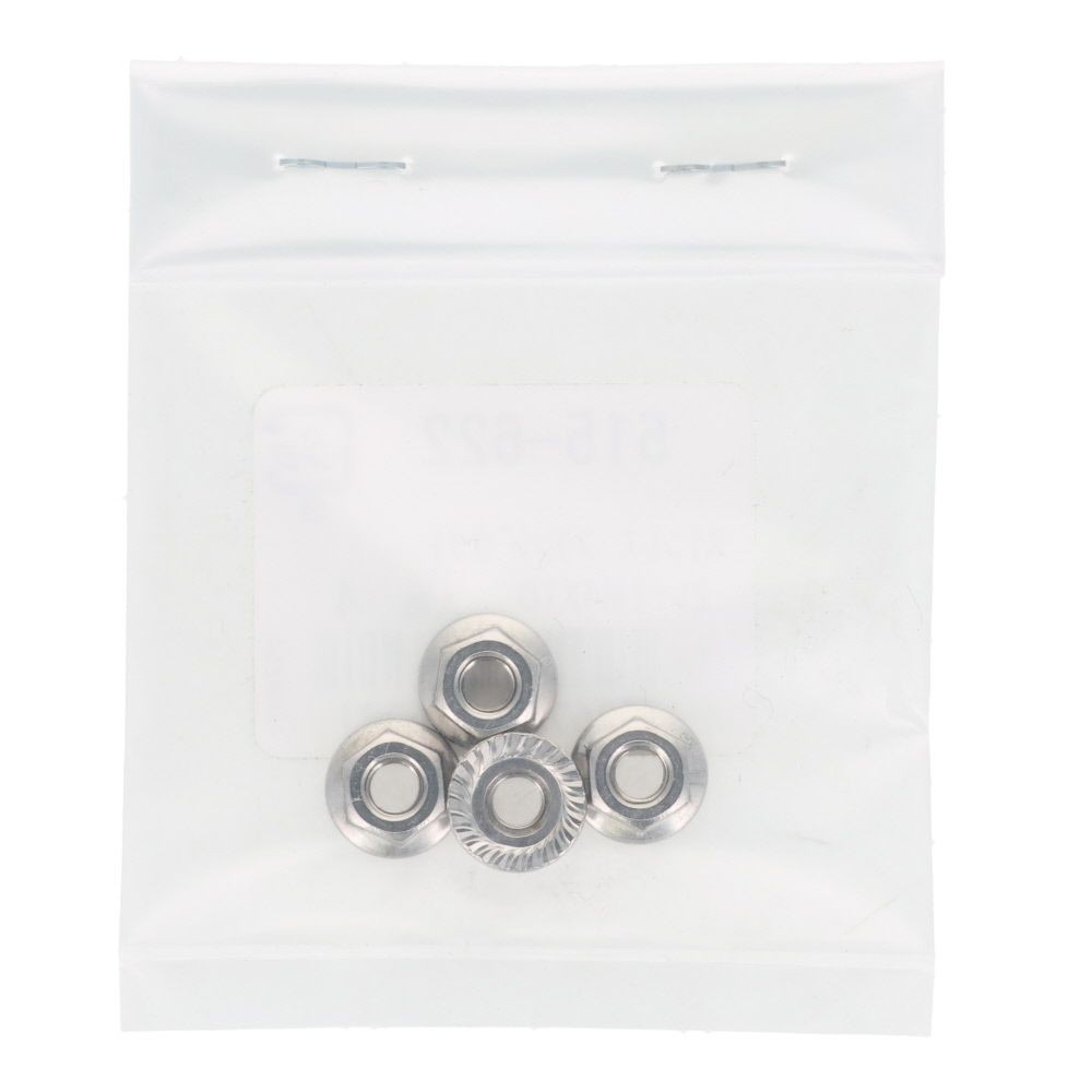 ＯＨＳＡＴＯ　ステン　フランジナット　セレート付　Ｍ４&times;１０, ステンレス, M4&times;10