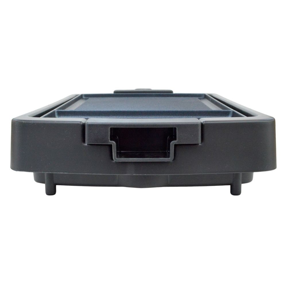 WIZ'A ウィザ　油と煙を減らせるグリルプレート, 黒, 1個入り