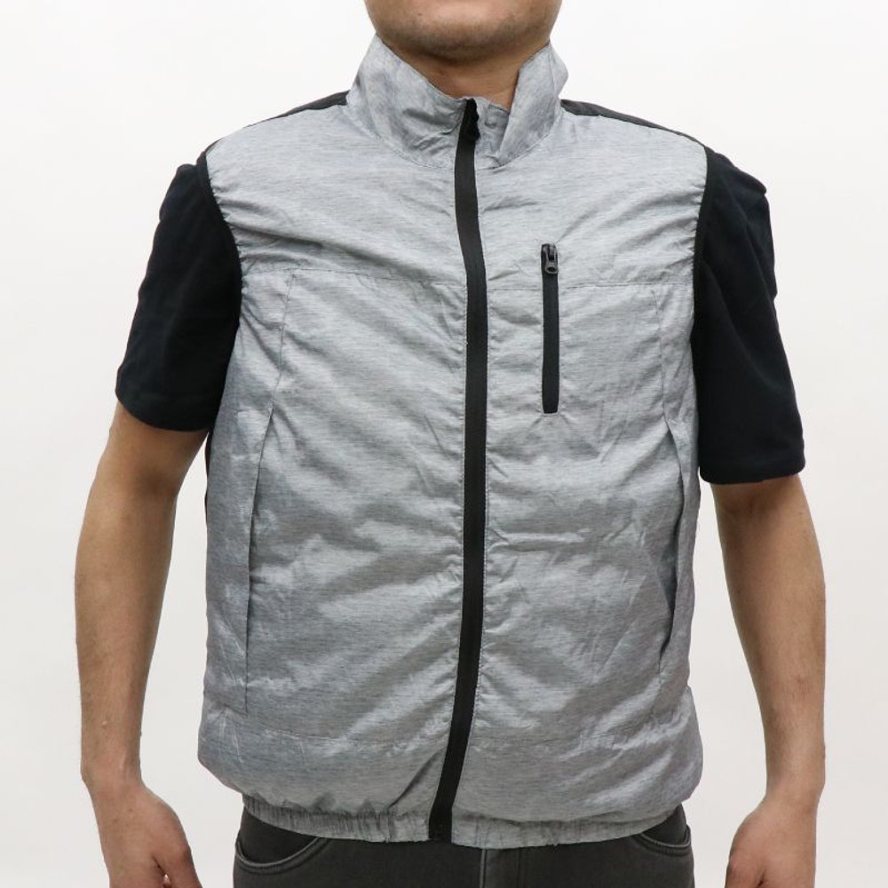 エアーコンディションベスト　グレー, グレー, M