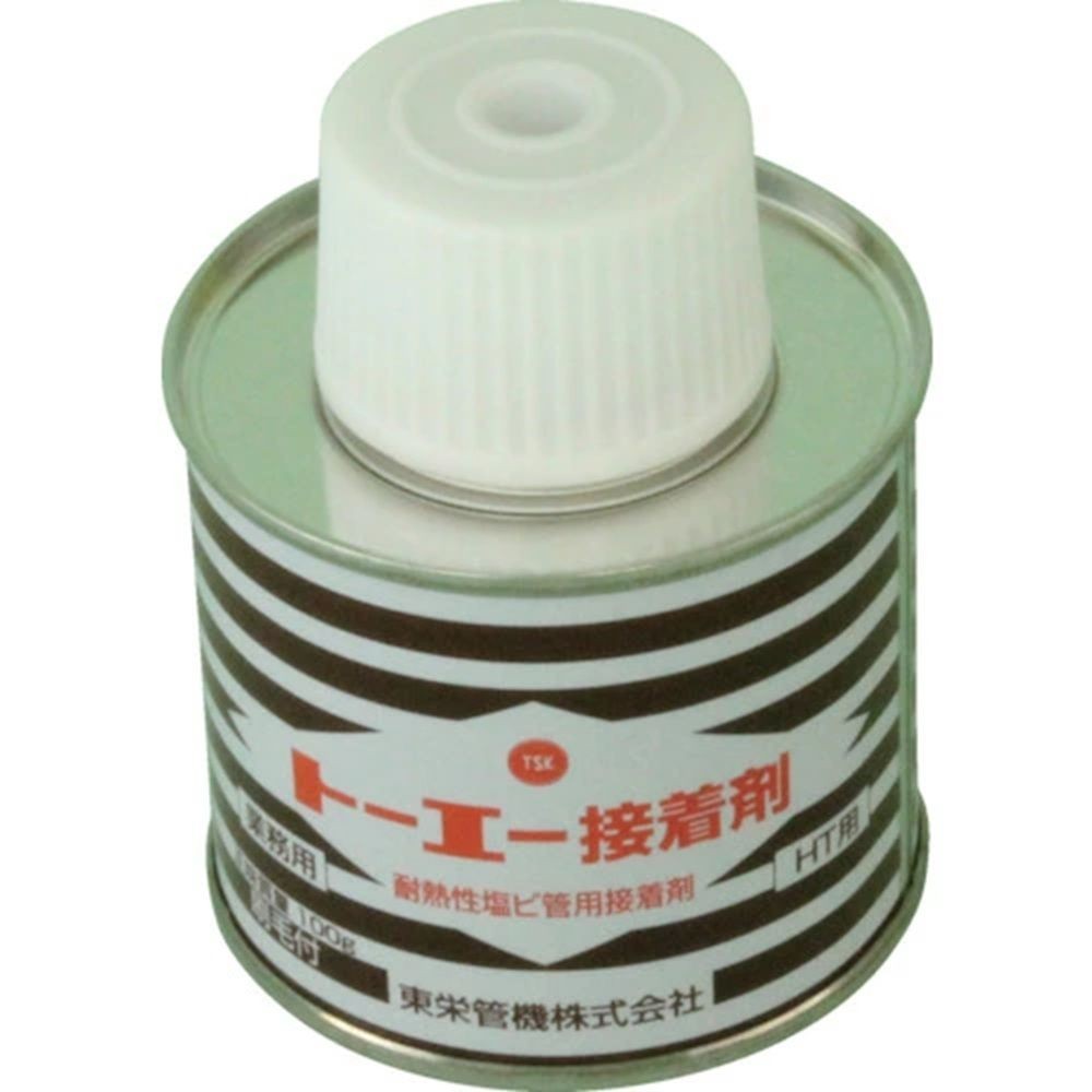 東栄管機 HT継手用接着剤 100g, 透明, 100g