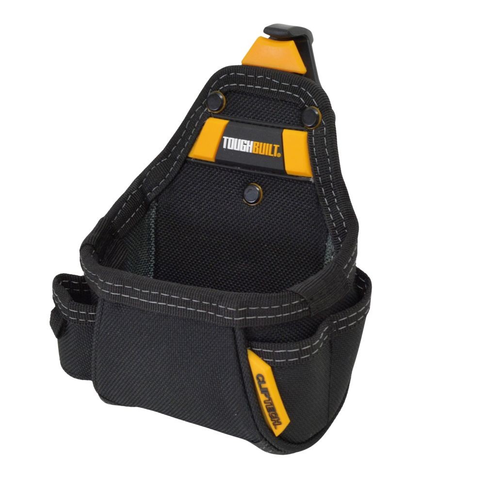 TOUGHBUILT（タフビルト）　テープメジャーポーチ　TB-CT-25　ClipTech対応　工具ポーチ　5ポケット, 黒, TB-CT-25