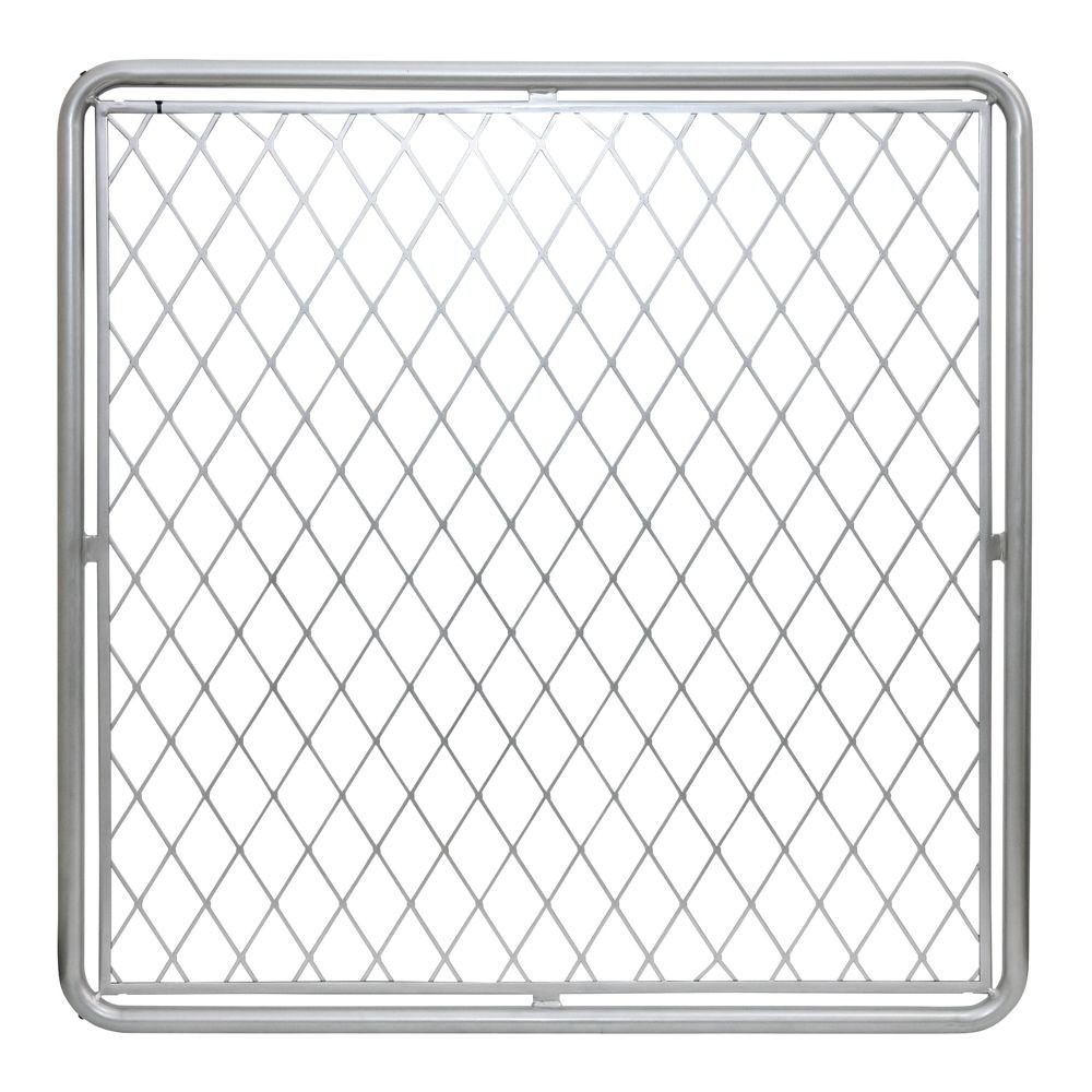 カスタムフェンス シルバー 幅９０ｃｍ×２５．４Φ, シルバー(90), 90cm