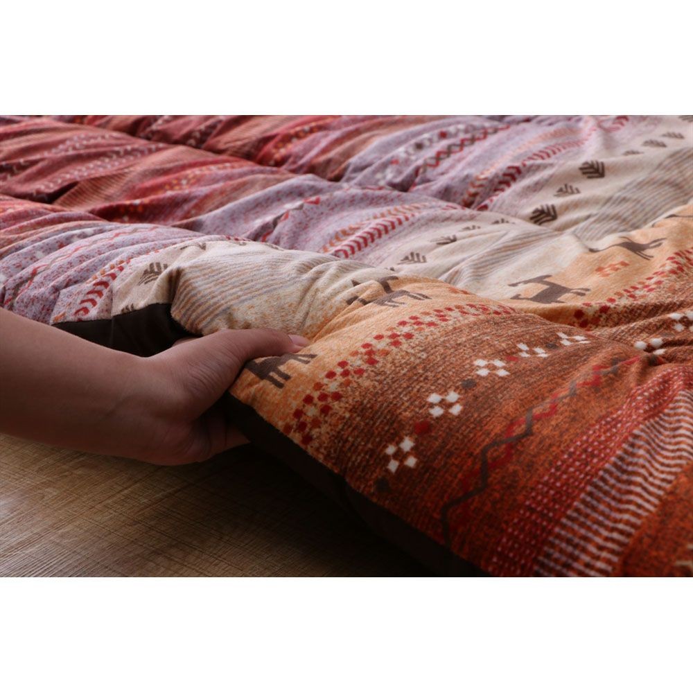 日本製ボリュームこたつ布団  ラディ  オレンジ色【メーカー直送・代引不可】, その他カラー１, 205&times;315cm