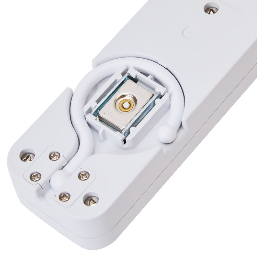 ウィザ WIZ'A フック付きマグネットタップ５個口 ２ｍ, ホワイト, 2.0m