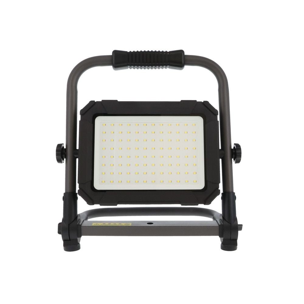 WIZ'A ウィザ　充電式　ＬＥＤ投光器４０００ｌｍ, ブラック, 充電式　4000lm