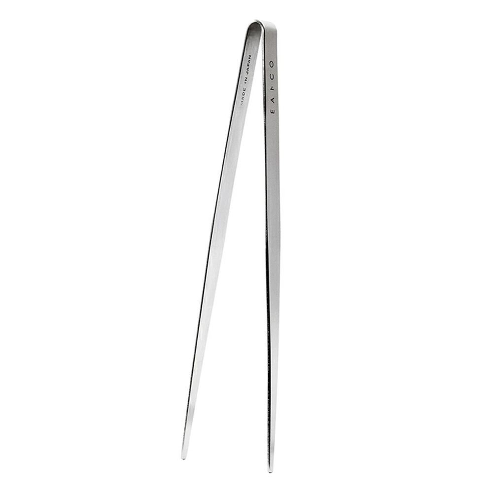 ヨシカワ EAトCO モリバシ トング Moribashi tongs, ステンレス, 幅180mm&times;奥行28mm&times;高さ40mm