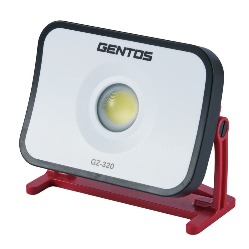 GENTOS Ganz 3モード切替式 LED投光器 GZ-320, レッド, GZ-320