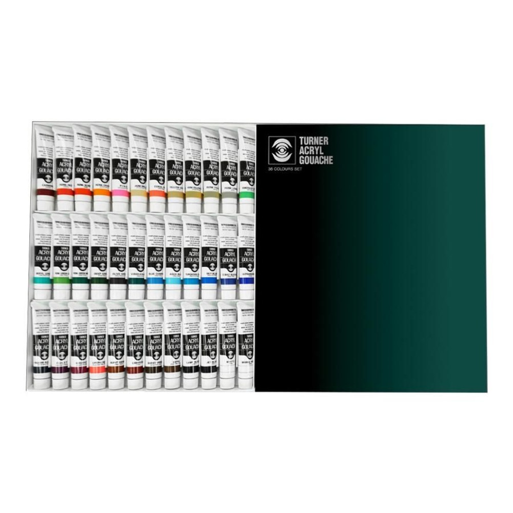 ターナー色彩 アクリルガッシュ （20ml） アクリルガッシュ （20ml） 36色セット, アクリルガッシュ　セット, その他サイズ１