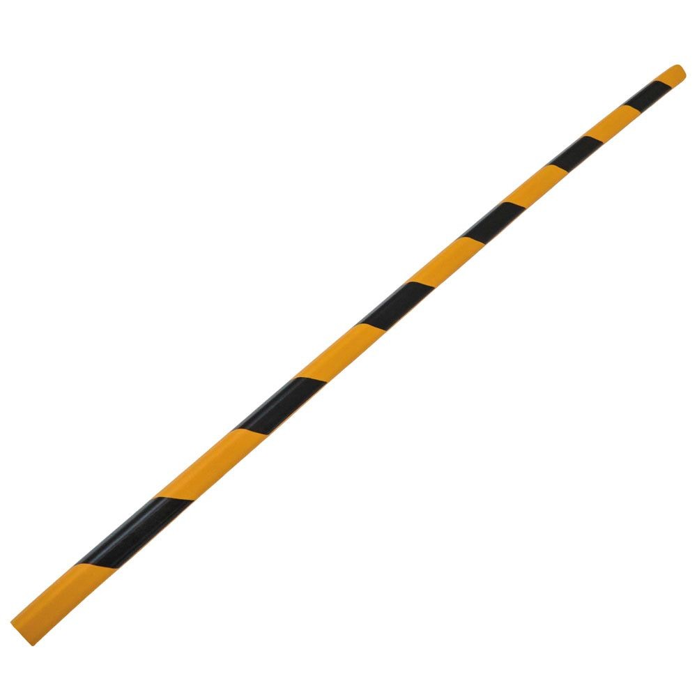安心クッションＬ字型９０ｃｍ細, 黄黒, 90cm