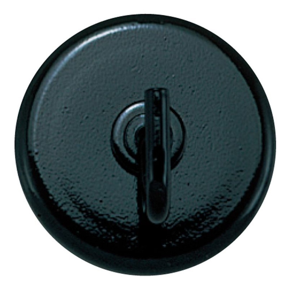 ミツヤ　強力マグネットフックＳ黒, 黒, Sサイズ