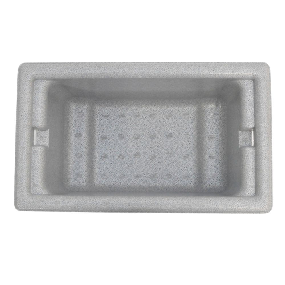 スドー　メダカの発泡鉢小, グレー, 小