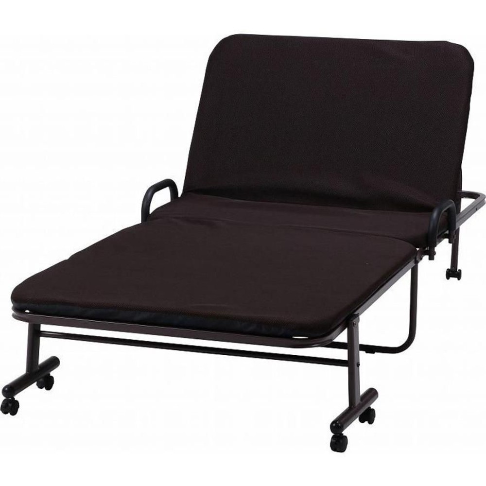 不二貿易  ワンタッチベッド　フリーロック42段　高床タイプ 【メーカー直送・代引不可】, ブラウン, 高床