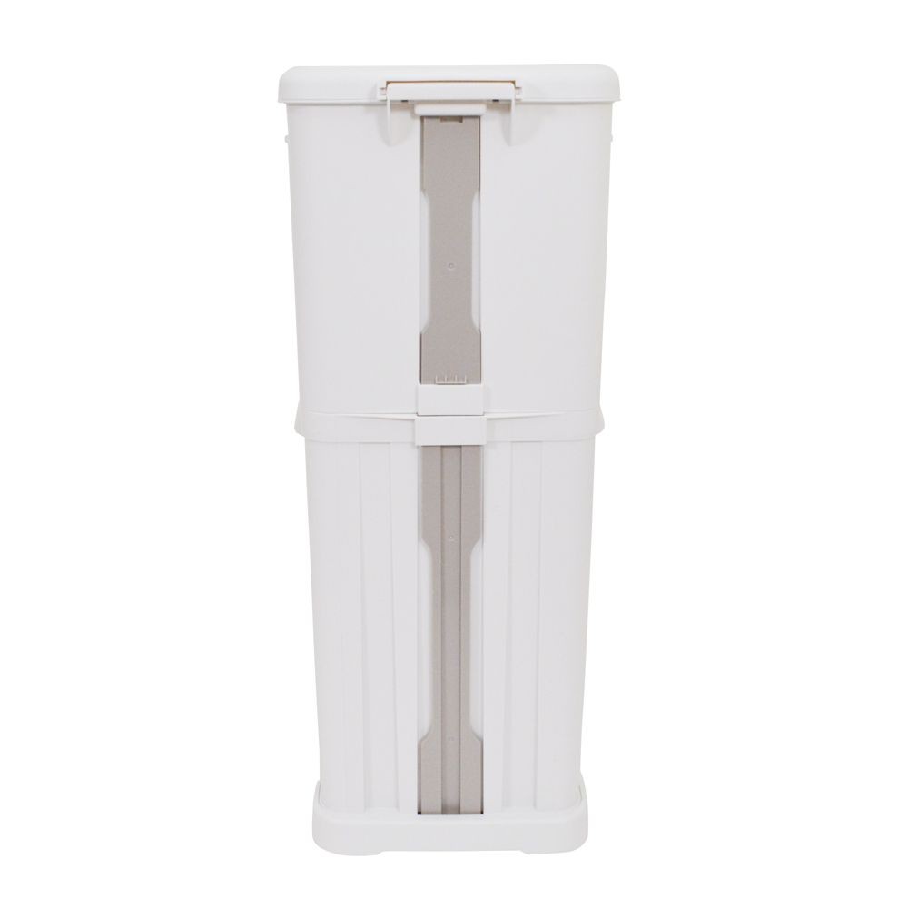 縦型2段分別ペダルペールＳＤ40Ｌ　ＷＨ, ホワイト, 40L
