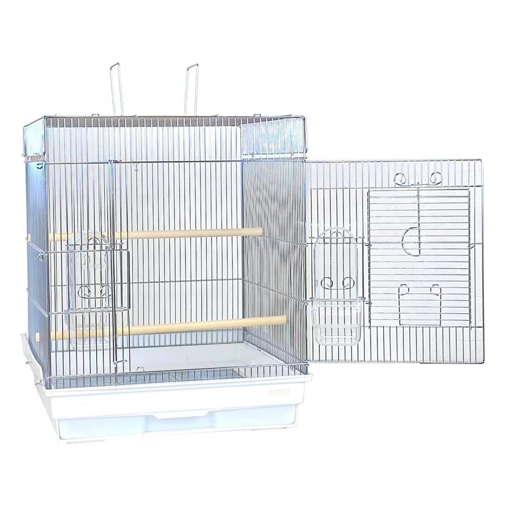 HOEI　465手のりケージ, ホワイト, 幅465 ・奥行き465 ・高さ565mm