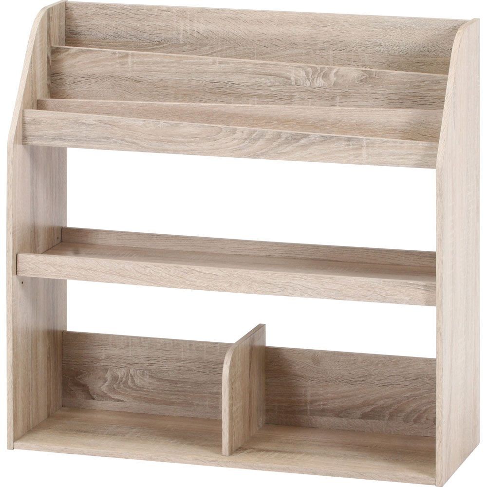 不二貿易 ブックラック　８０幅　オーク【メーカー直送・代引不可】, オーク, 幅830mm×奥行295mm×高さ800mm