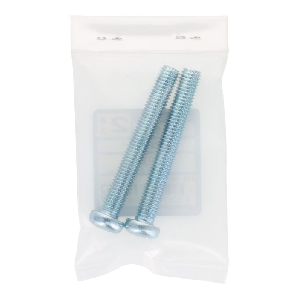 小ねじ　なべ　ユニクロ　Ｍ８&times;６０ｍｍ　２本入, シルバー, M8&times;60mm