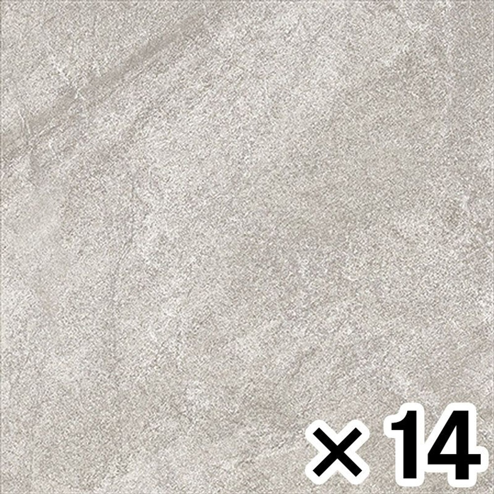 東リ ロイヤルストーン ＰＳＴ４０７６&times;14枚セット, フォグライム, 幅450mm&times;奥行450mm&times;高さ3mm