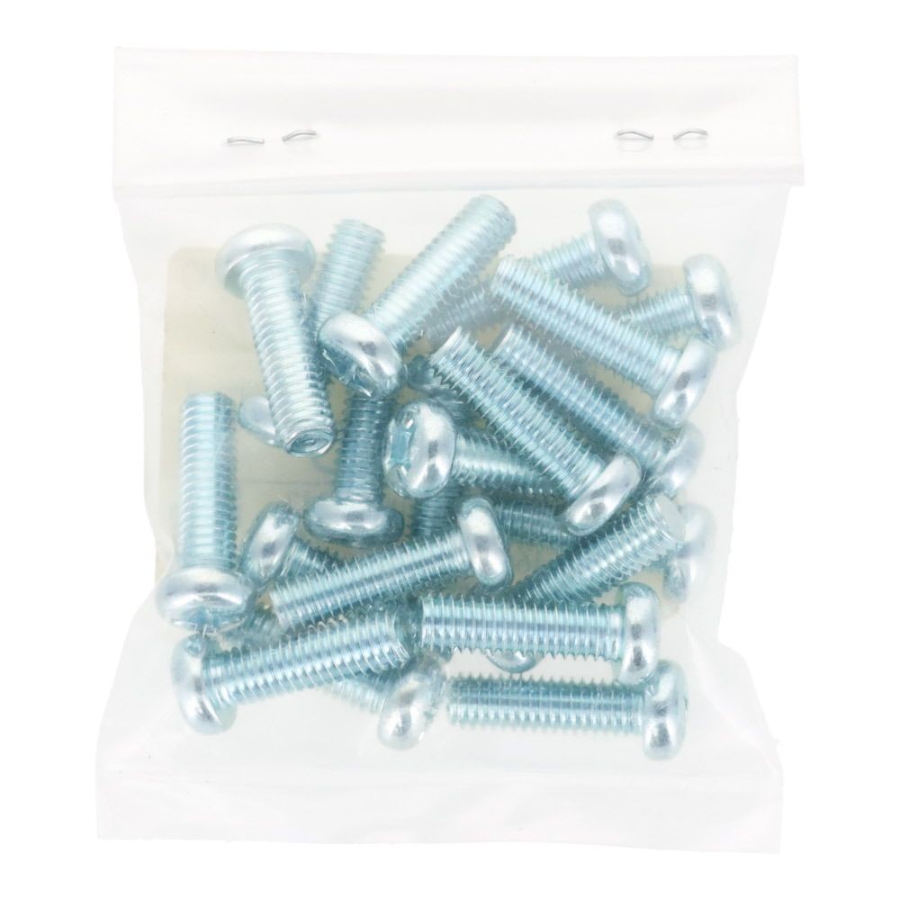 ユニクロ　小ねじ　鍋　Ｍ６&times;２０　２０個入り, 小ねじ, M6&times;20