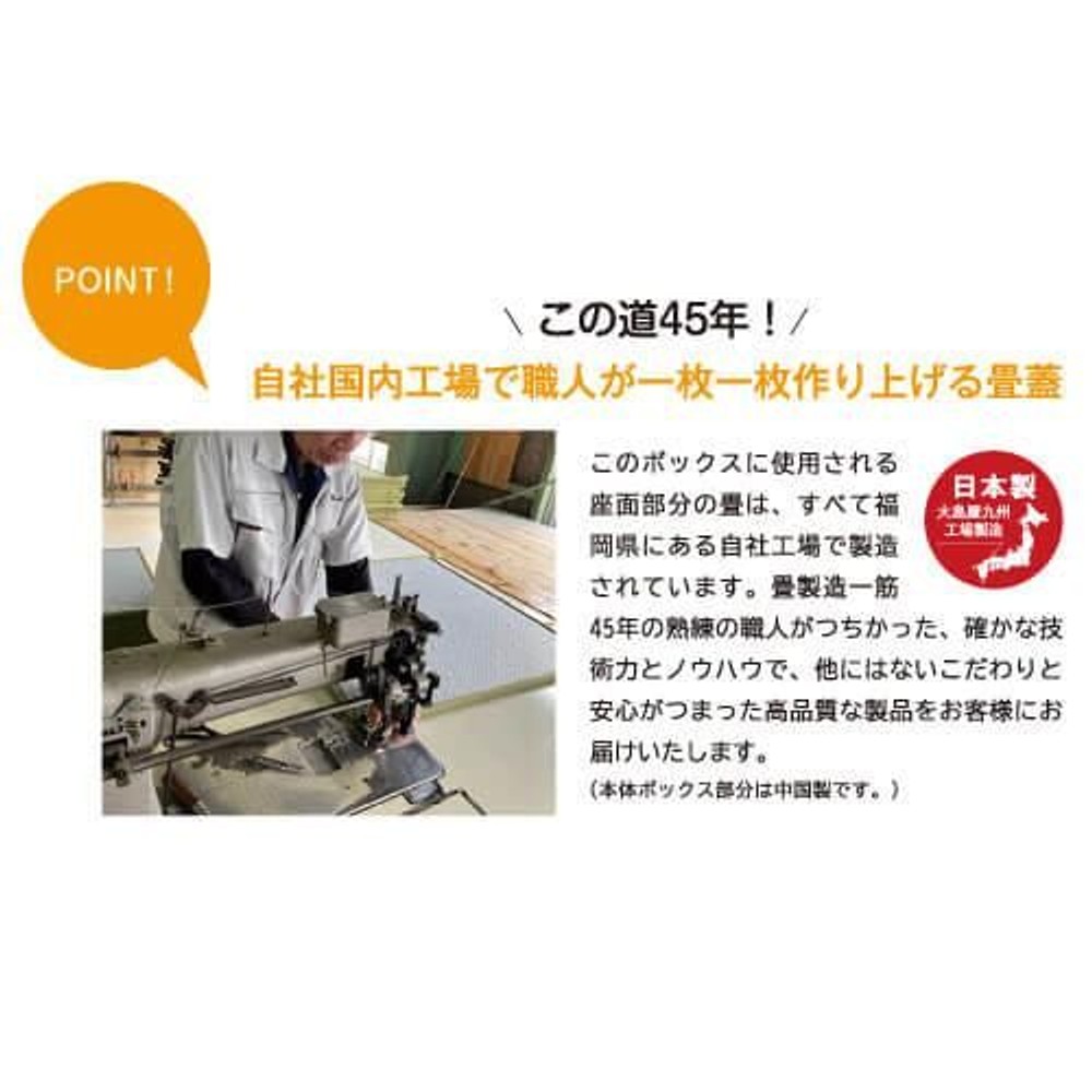 畳ボックス  ロー 樹脂製, グレー, その他サイズ１